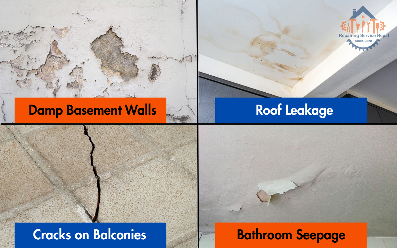 repairing service nepal waterproofing in building construction