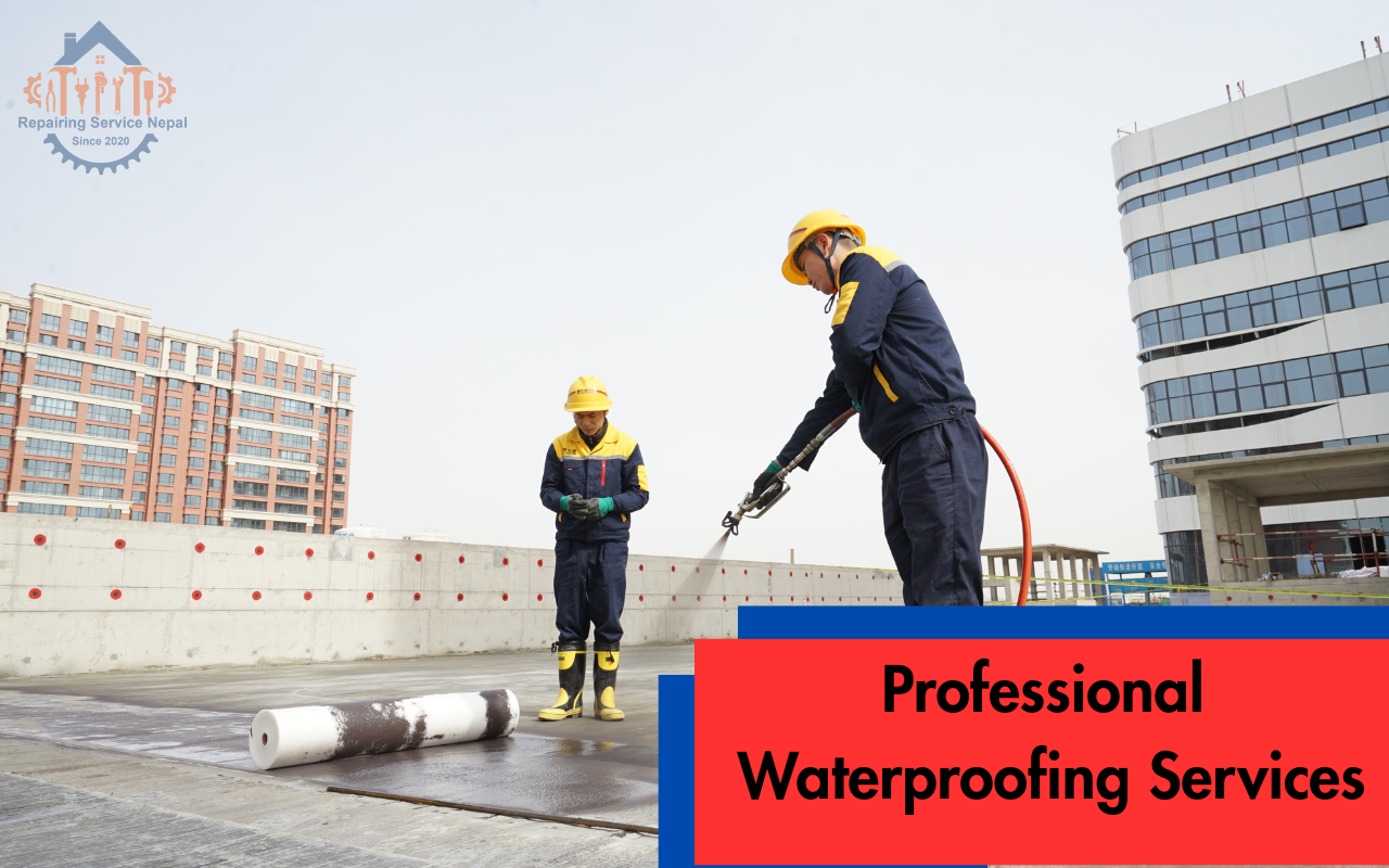 repairing service nepal waterproofing in building construction