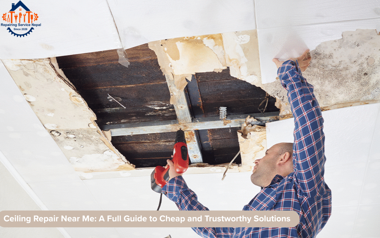 ceiling repair near me