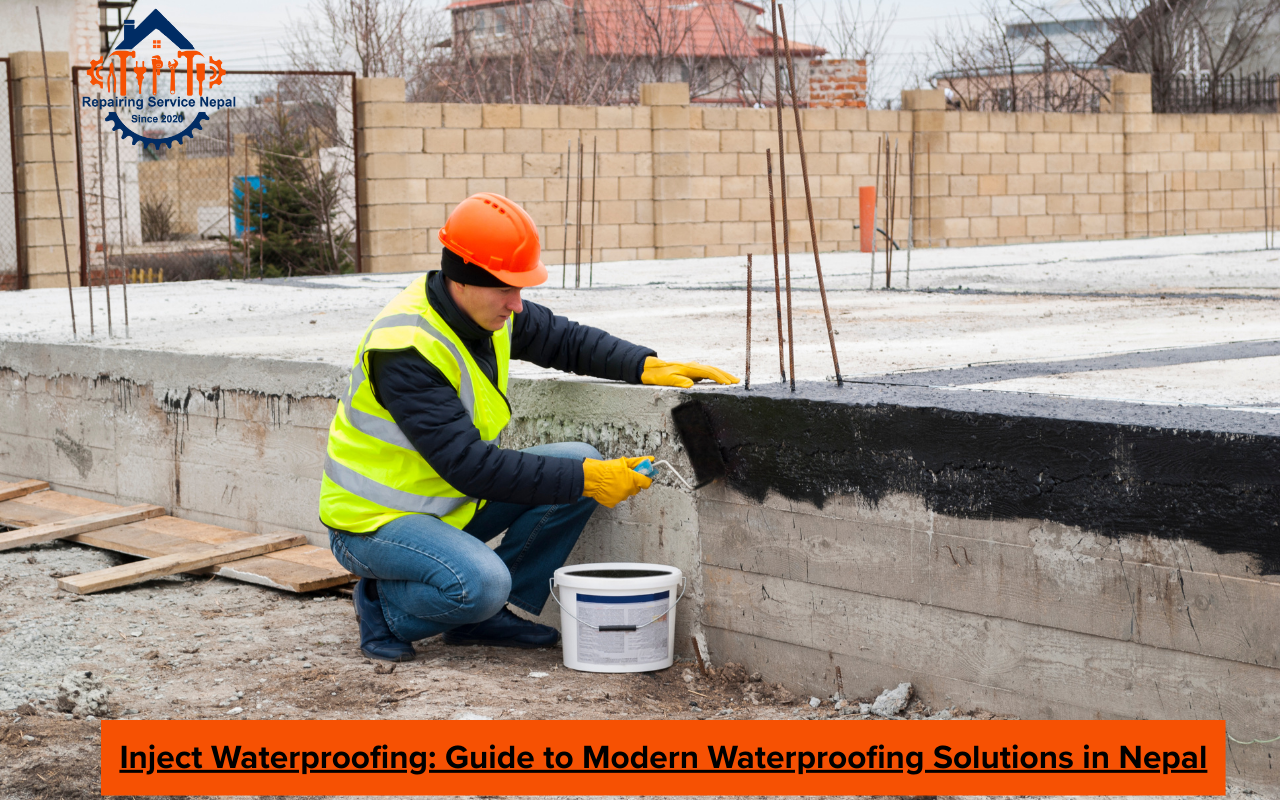 repairing service nepal inject waterproofing