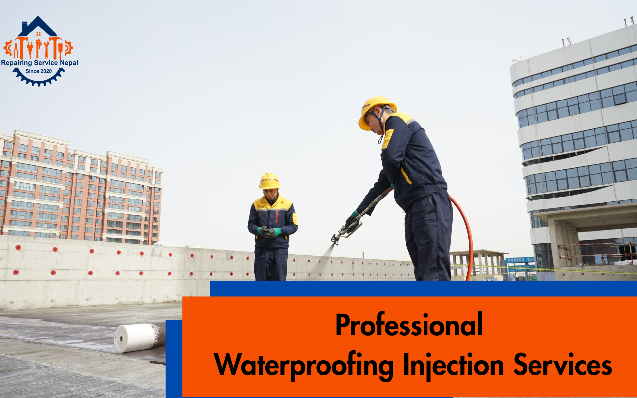 repairing service nepal inject waterproofing