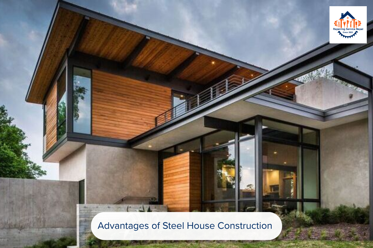 repairing service nepal steel house construction