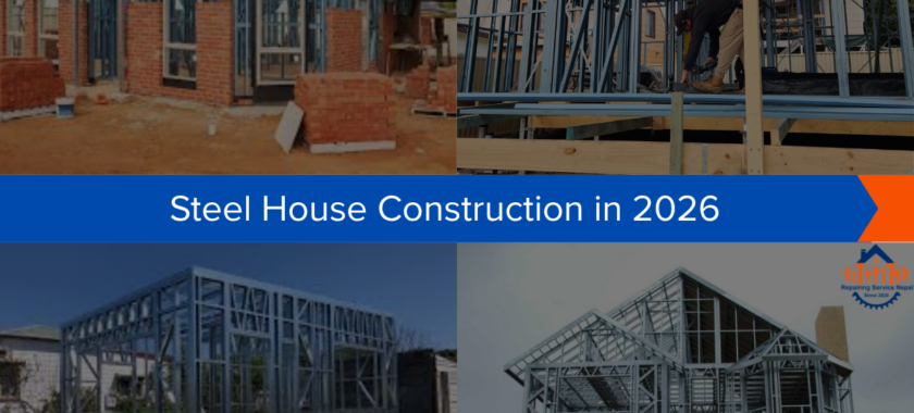 steel house construction