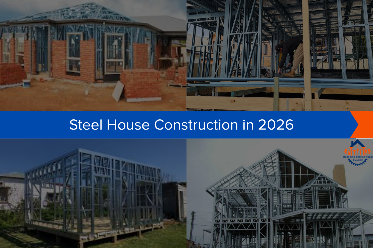 steel house construction