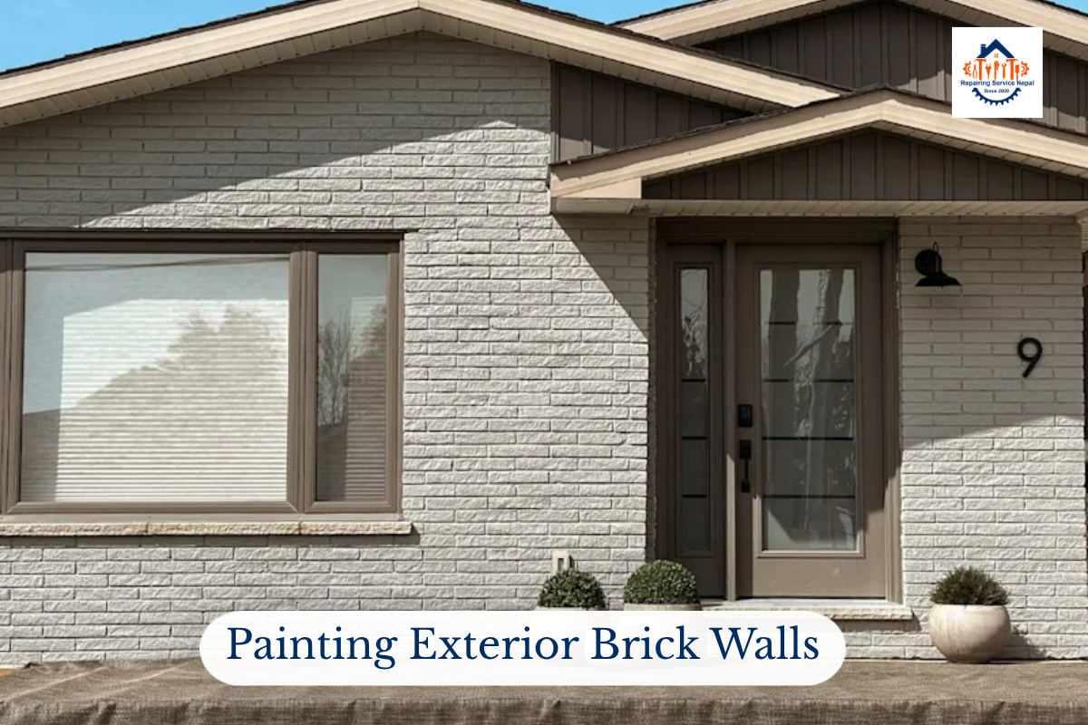 repairing service nepal exterior wall brick
